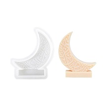 Ay Mum Silikon Kalıpları El Yapımı Mum Kalıpları Ay Şeklinde Reçi Diğer