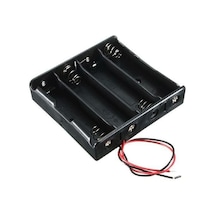 Pil Yuvası 4 Lü 18650 Pil İçin