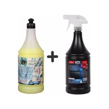 Oto Kalorifer Ve Petek Temizleme İlacı Solventli 1 Lt & Yağmur Suyu Kaydırıcı,hızlı Cila 1 Lt