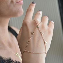 Üçgen Tasarım Şahmeran Rose Gold