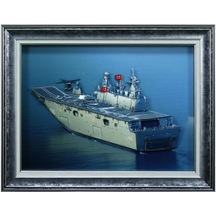 E38 El İşçiliği Kağıt Rölyef Tablo Tcg Anadolu 74x57 CM - 5988
