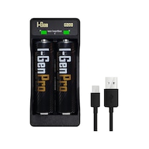 Batteries G229 2'li Aa/aaa/9v Pil Şarj Aleti + 2 Adet Aa Pro 2950 Mah 1.2v Ni-mh Şarjlı Kalem Pilli Set