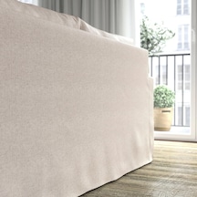 Ikea Beyaz Modern Kanepe - Uzanma Koltuklu 3'lü Kanepe
