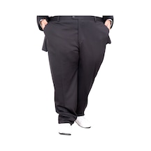 Mode Xl Büyük Beden Erkek Kumaş Pantolon 21027 Siyah Siyah