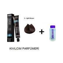 Majirel Cool Cover 5 Açık Kestane Boya + Oksidanı