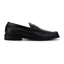 Tamer Tanca Erkek Hakiki Deri Siyah Loafer Ayakkabı 1008 01987 Erk Ayk Sk23/24 Syh Bfl/syh Gyk Siyah