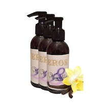 Eros Hologramlı Vanilla Massage Oil 120 Ml Vanilya Kokulu Masaj Yağı 3 Adet