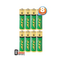 Atc 8li Aaa Heavy Duty R03 İnce Kalem Pil Kumanda Pili Çinko Karbon Pil Zn-c 1.5v