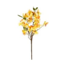 Yapay Çiçek Bahar Dalı Sarı 60 Cm. Çok Renkli