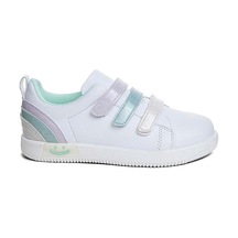 6502 Çocuk Okul Öncesi Işıklı Sneaker Beyaz/yeşil Beyaz - Yeşil