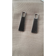 Sıyah Nıkel Metal Elcık 35x10 Mm 2 Adet