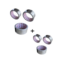 Folyo Bant 6 Lı Paket 6 Adet X 10 Metre 1. Kalite Gri Renk