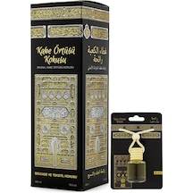 Kabe Örtüsü Kokusu 400ml Sprey Ve Kabe Örtüsü Kokusu 8 Ml Araba Kokusu Cam Şişe