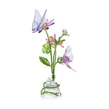 5669353 Swarovski Ev Dekorasyonu Idyllıa:butterfly And Flowers