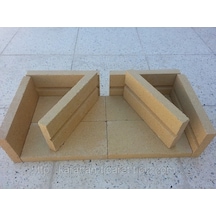Ateş Tuğlası (100 Adet) 20X10X2Cm