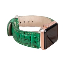 Apple Watch Uyumlu Deri Kordon 42-44-45mm Croco Yk04 Diğer