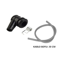Kmtmak Motorlu Testere Motorlu Tırpan Buji Kepi Teli Kablosu Set 30 Cm