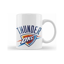 Thunder Okc Logo Kupa Bardak Porselen Karışık