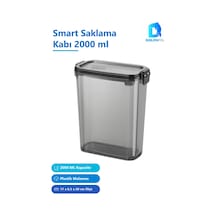 2000 Ml Plastik Saklama Kabı - Çok Renkli