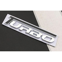 Turbo Krom Piano Black Bagaj Yazısı 3m 3d Abs Hyundai İ20