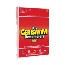 Tonguç Yayınları Lgs Geri Sayım Denemeleri  321