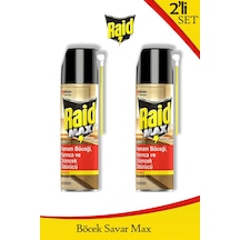 Böceksavar Max Hamamböceği, Örümcek Ve Karıncalara Karşı Etkili 300 Ml X 2 Adet