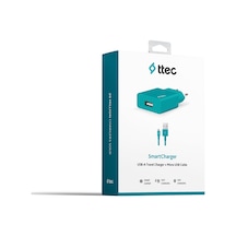 Ttec 2SCS20MTZ SmartCharger 2.1A Seyahat Şarj Aleti + Micro USB
