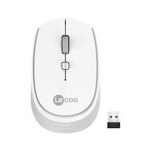Lenovo Lecoo Ws202 Kablosuz 1200dpı 4 Tuşlu Beyaz Optik Mouse
