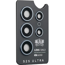 Samsung Galaxy Uyumlu S25 Ultra Bilvis Titan Kamera Lens - Lacivert Belirtilmemis
