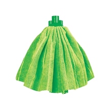 Kyrotech Premium Mop Yedeği, Süper Emici Mikrofiber Temizlik Bezi, Kuru Ve Islak Kullanıma Uygun, Hızlı Kuruyan, İz Ve Leke Bırakmaz, Ev, Mutfak, Ofis, Banyo, Araç Temizliğine Uygun Paspas Yeşil Açık Bej