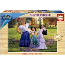 Educa 100 Parça Encanto Ahşap Çocuk Puzzle - 6-8 Yaş - Kız Çocuk 1 Adet