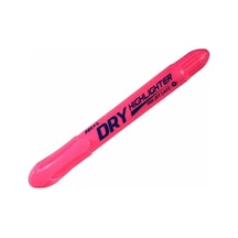 Amos Dry Highlighter Jel Fosforlu Kalem Pembe Altın