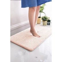 Brillahome Kaymaz Taban, Tekli Post Peluş Banyo Paspası, Kaymaz Taban 50 80 Cm 001