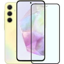 Microcase Samsung Uyumlu A35 5g Tam Çerçeveli Tempered Koruyucu-al3276