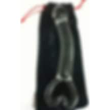 Red Fox Kalp Detaylı Cam Dildo