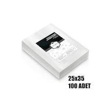 Vı'orıo 25x35 Tırtıklı Vakum Makinesi Poşeti 100 Adet
