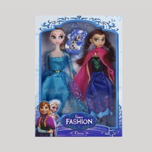Frozen 2 Li Sweet Fashıon 2'li Frozen Bebek Çocuk Oyuncakları