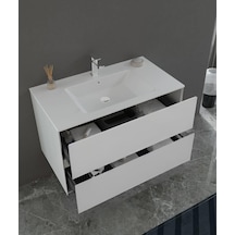 Nest 91 Alt+lavabo Mat Beyaz Diğer
