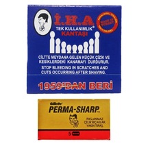Iha Kibrit Kantaşı 1 Adet 20'li Kart P.sharp Yaprak Jilet 5'li Kutu