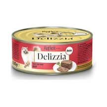Reflex Plus Delizzia Kıyılmış Dana Etli Yetişkin Kedi Konservesi 85 Gr