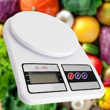 Lcd Ekranlı Dijital Hassas Mutfak Terazisi Tartısı Baskülü 5468 Çok Renkli