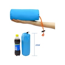 Wondernest Yf2531 Yeşil V-şekilli Uyku Pedi Tpu Taşınabilir Şişme Yatak Yastık, Ordu Naylon Mat Katlanır Kamp Geçirmez Açık Hava Altın