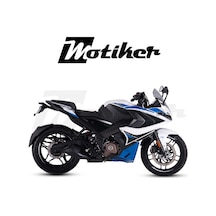 Bajaj Pulsar Rs200 Ug 2025-2026 Model Tasarımı Beyaz Mot