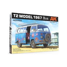 Ak 35022 1/35 Ölçek, 1967 T2 Vw Minibüs, Plastik Model Kiti