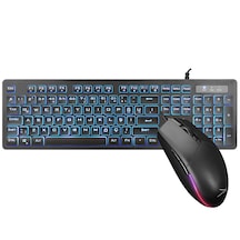 Altec Lansing ALGC8264 Led Işıklı 3 Renk Gaming Oyuncu Klavye + 6400 Dpi RGB Mouse Seti