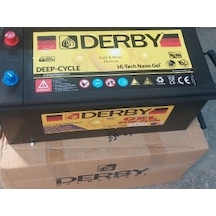 Derby 12 V 150 A Jel Akü Ocak 2025 Üretimi High Tech Nanogel