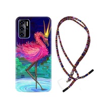 Reeder P13 Blue 2022 Kılıf Rasta Boyun Askılı Queen Flamingo 1748 Siyah