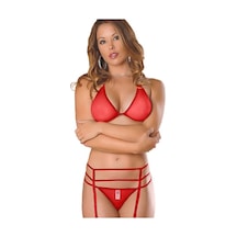 Kırmızı Seksi Jartiyer Takım 001