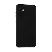 Samsung Galaxy Uyumlu, S24 Plus Kılıf Nano İçi Kadife Silikon - Siyah