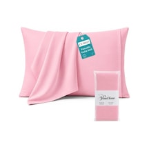 Pamuklu 2'li Kapaklı Yastık Kılıfı 50x70 Cm - Yumuşak Ve Nefes Alabilir Pembe Genel